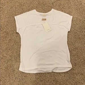 Zara white cat top